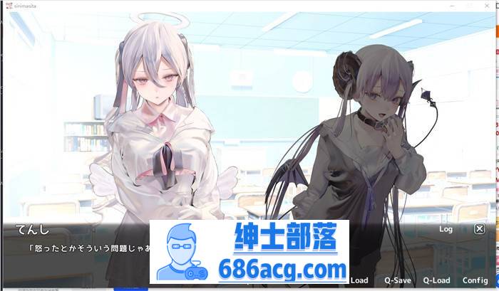 【互动SLG/生肉/动态】在死后的世界与恶魔女孩谈恋爱!? DL正式版【新作/CV/2.4G】插图3 1 (4)
