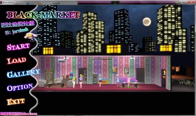 暗黑会馆(BlackMarket) ver1.23 官方中文版 经营SLG&更新 440M-次元小屋