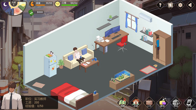 图片[2]-爱与生活幸运老师 ver1.0.0 官方中文步兵版 养成SLG游戏+全CV 1.8G-次元小屋