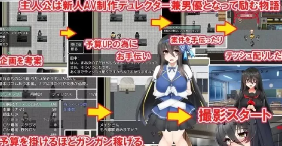 图片[2]-【RPG/汉化/PC/安卓】成人影片中的女孩 AI汉化版 [PC/安卓]-次元小屋