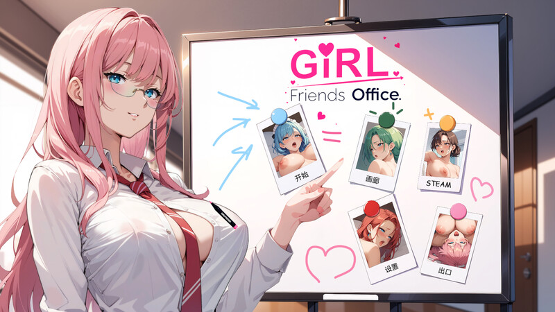 【放置SLG/互动触摸/全动态/PC】女朋友： 办公室！ GIRLFRIENDS: OFFICE! Steam官中步兵版 [PC]-次元小屋